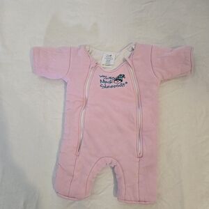 Baby Merlin's Magic Sleepsuit - Pink - Size 3-6 Months